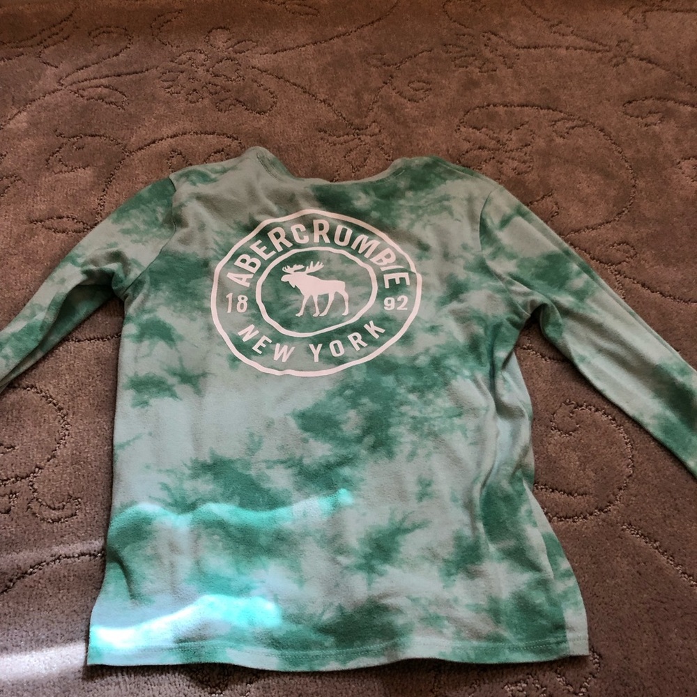 Kids Abercrombie tie die sweatshirt